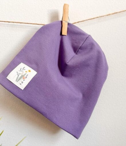 Baggy bučka "Rožice", viola osnova