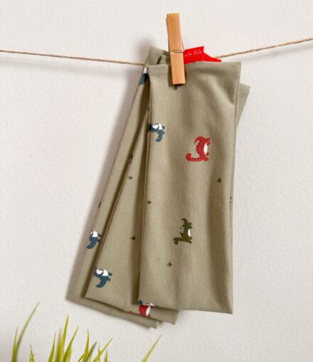 Trak za ušesa “Mini dinozavri”, sv. olivna osnova