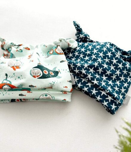 2x Baby kapica "Morske"