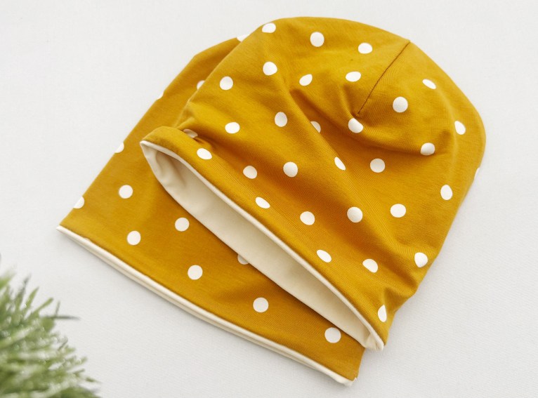 Baggy bučka "Pike", gorčično rumena osnova